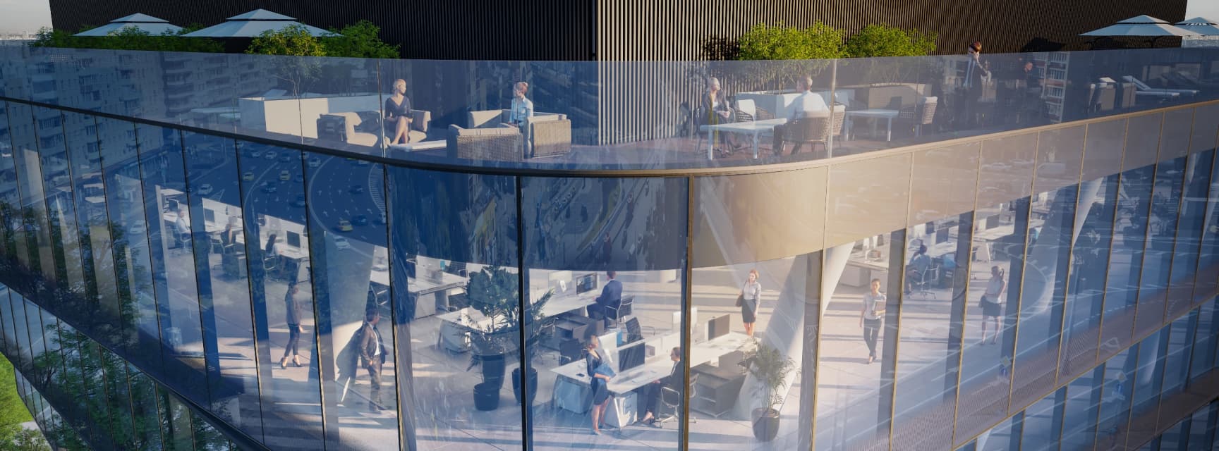 Офисы с террасой в Twist в Москве – Офисы с террасой у метро Савеловская фото №3