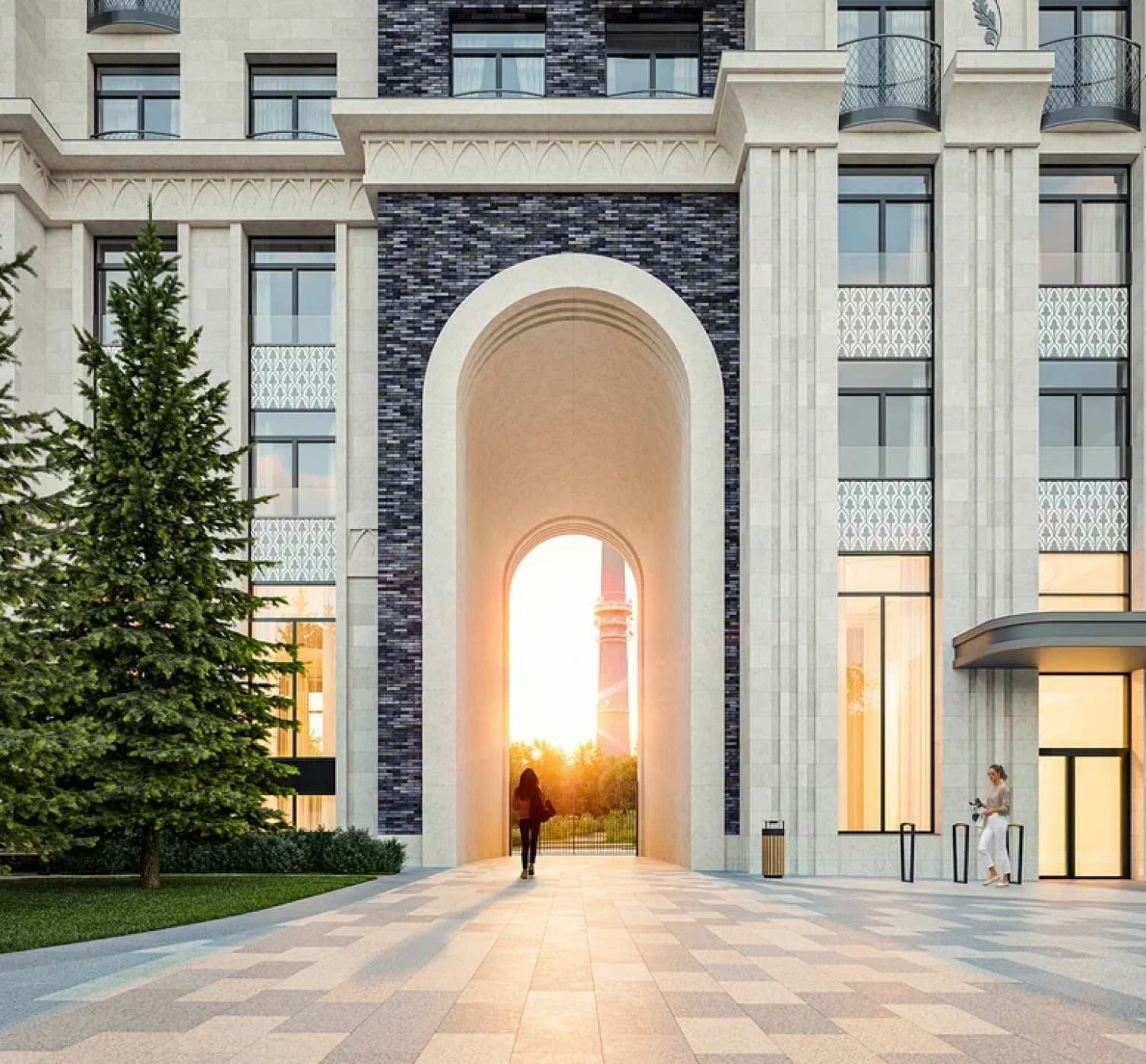 Фото авторской архитектуры здания